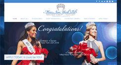 Desktop Screenshot of missnewyorkusa.com